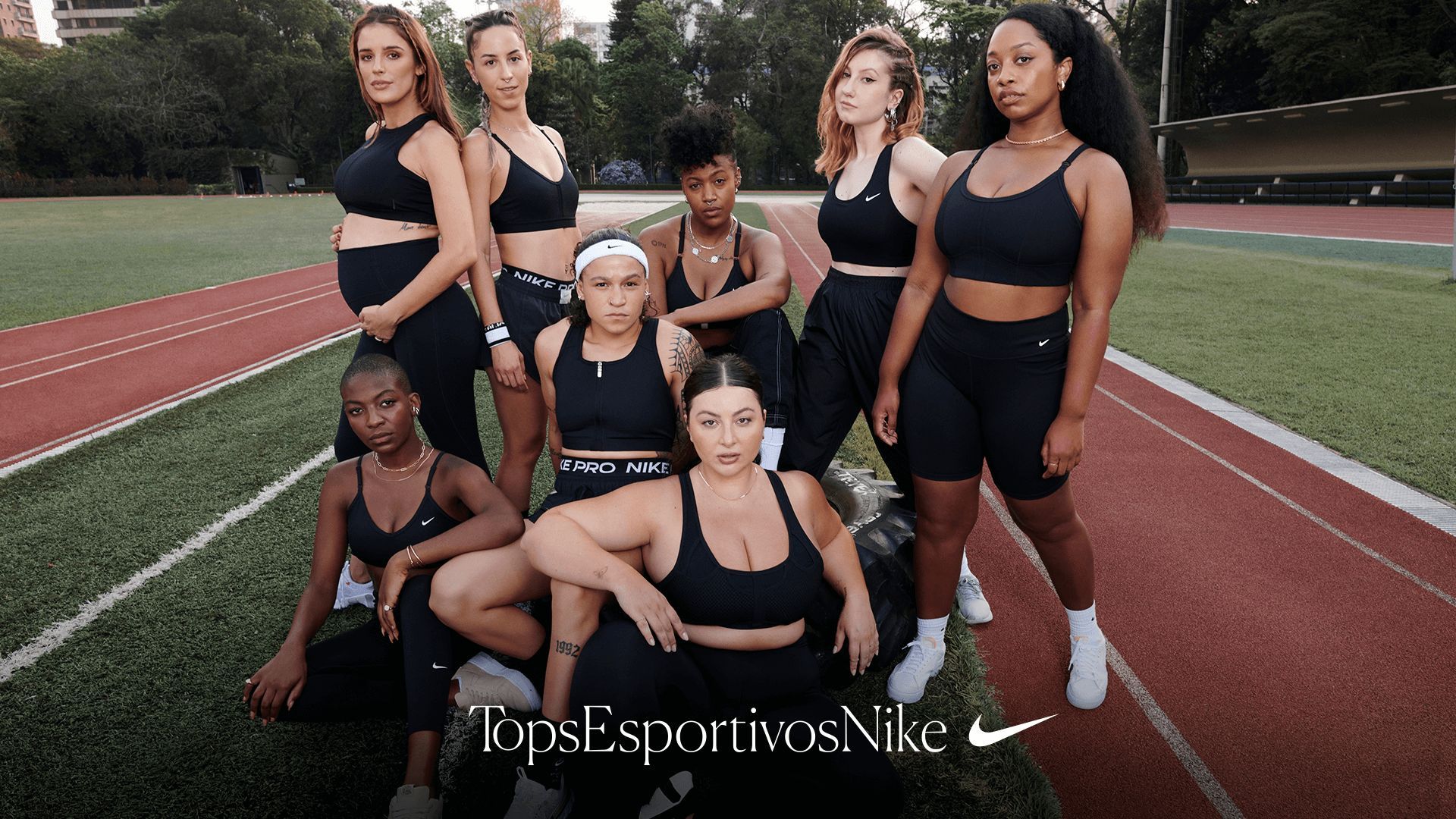 With the right sports bra and the support of your girl friends