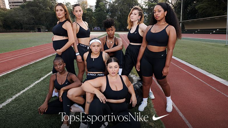 With the right sports bra and the support of your girl friends, nothing can stop you